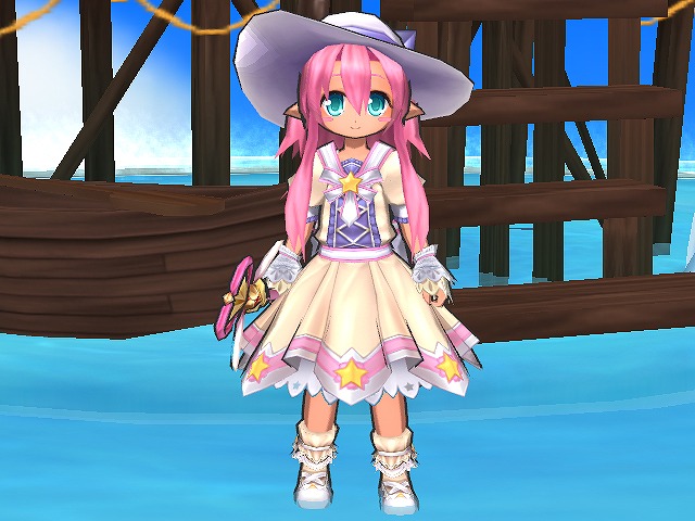 エミル・クロニクル・オンライン、「守護魔・フミツキ」のハートメイトが登場するECOくじ「涼月の姫君」発売開始の画像