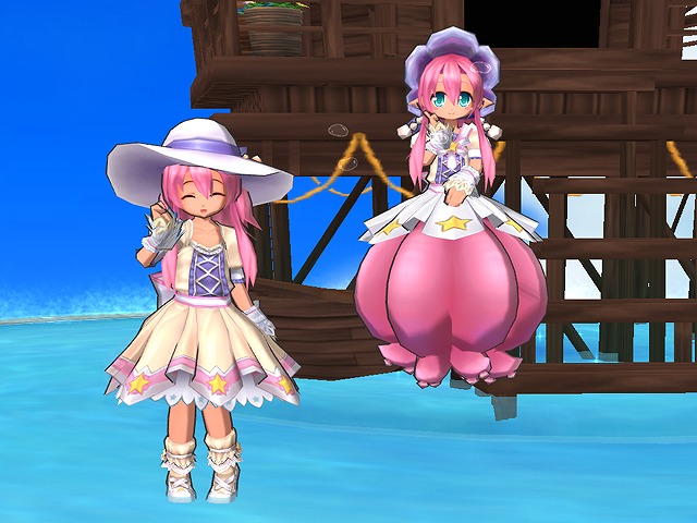 エミル・クロニクル・オンライン、「守護魔・フミツキ」のハートメイトが登場するECOくじ「涼月の姫君」発売開始の画像