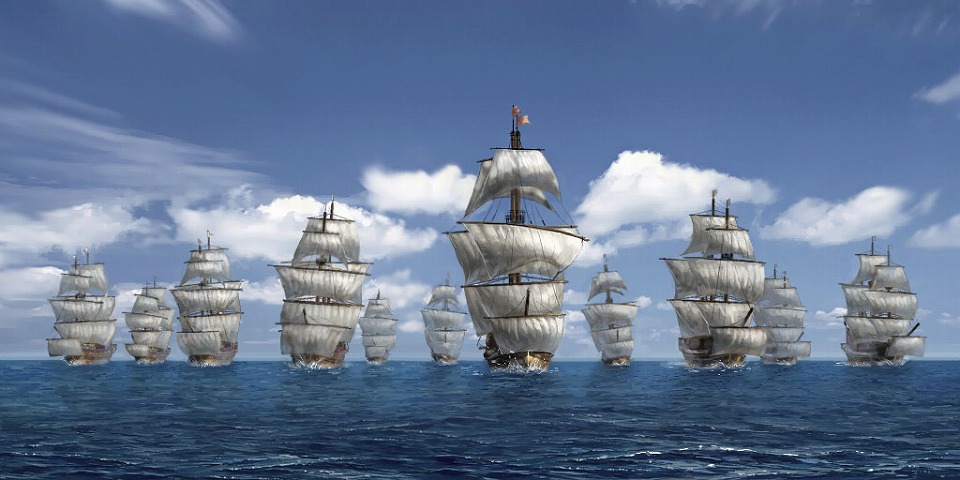 大航海時代 Online、「2nd Age」に登場する「ワールドクロック」＆「歴史的事件」を紹介の画像