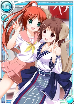 桃色大戦ぱいろん、夏休み帰省でご対面！ユニットカード「れむとみすみ」が登場の画像