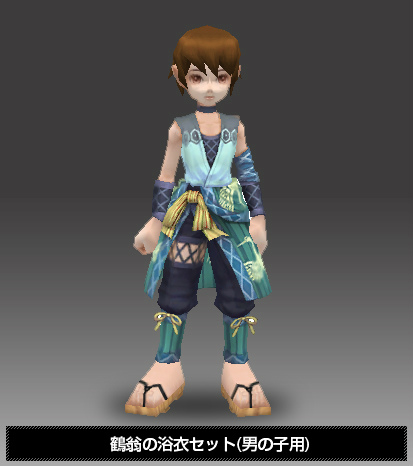 フリフオンライン、期間限定の浴衣ファッションが販売開始の画像