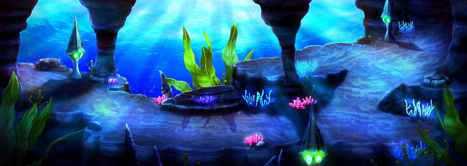 ル・シエル・ブルー、新マップ「魔法学園」「海底洞窟」を開放する大型アップデート第7弾「Rough Maelstrom」（ローグメイシュトローム）を実装の画像