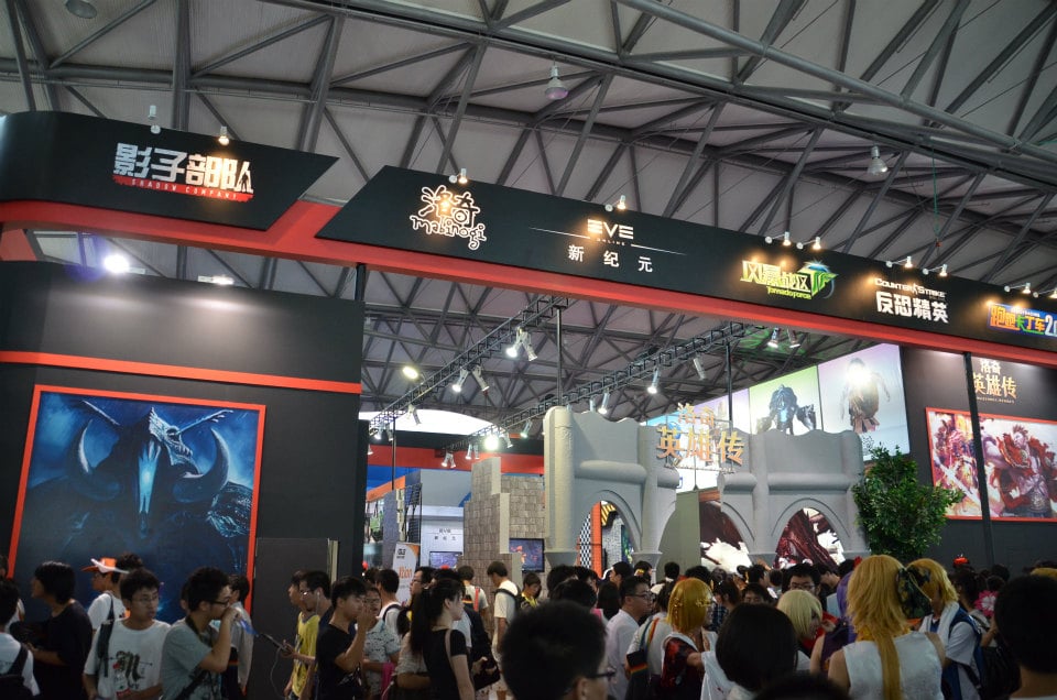 【ChinaJoy 2012】アプリの出展も多い「kongzhong」ブースやモーションセンサー活用タイトルが目を引く「imove」ブースなどを写真で紹介！の画像