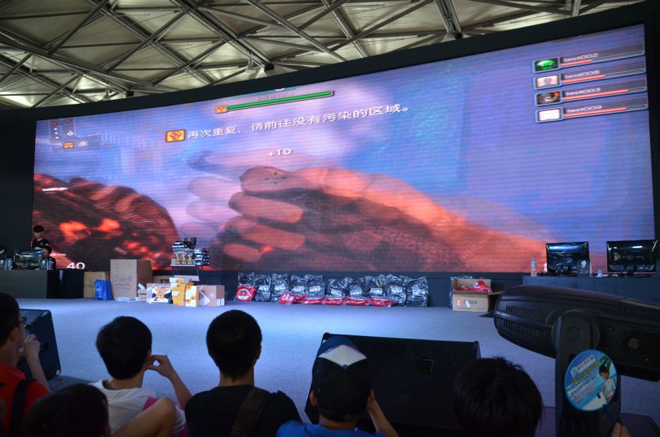 【ChinaJoy 2012】アプリの出展も多い「kongzhong」ブースやモーションセンサー活用タイトルが目を引く「imove」ブースなどを写真で紹介！の画像