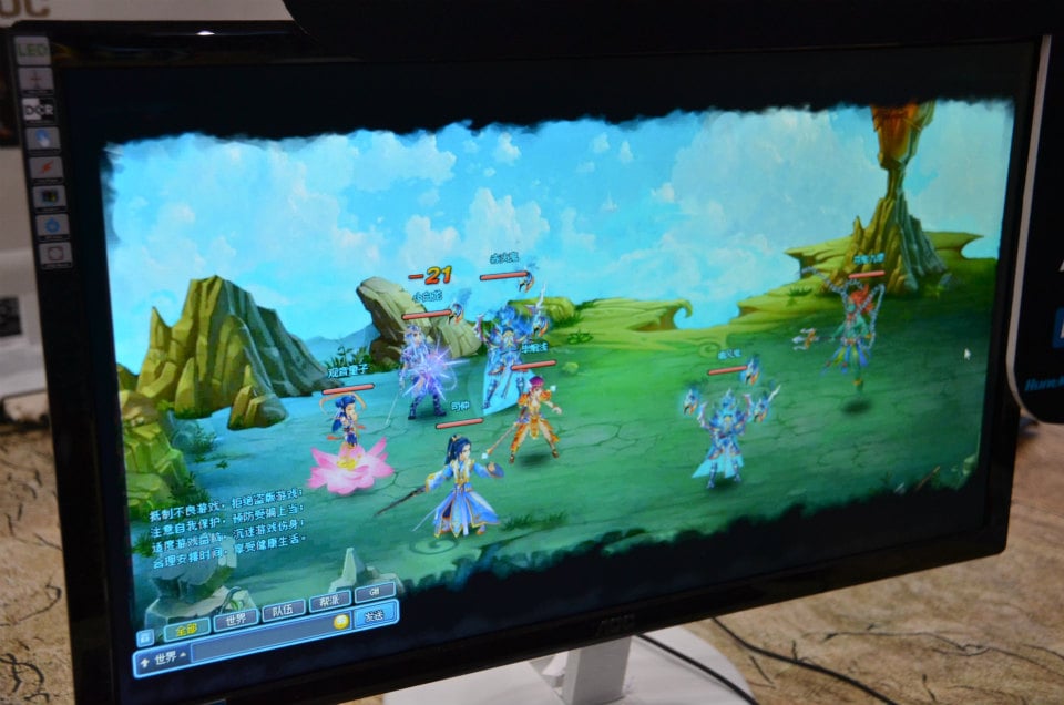 【ChinaJoy 2012】アプリの出展も多い「kongzhong」ブースやモーションセンサー活用タイトルが目を引く「imove」ブースなどを写真で紹介！の画像