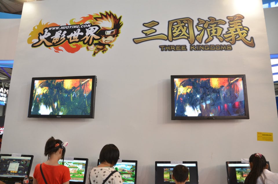 【ChinaJoy 2012】アプリの出展も多い「kongzhong」ブースやモーションセンサー活用タイトルが目を引く「imove」ブースなどを写真で紹介！の画像