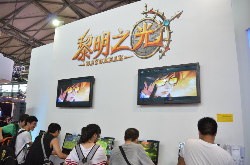 【ChinaJoy 2012】アプリの出展も多い「kongzhong」ブースやモーションセンサー活用タイトルが目を引く「imove」ブースなどを写真で紹介！の画像