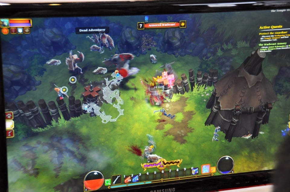 【ChinaJoy 2012】「聖闘士星矢 ONLINE」シアターではムービーが公開、「Torch LightII」「Dungeons and Dragons Neverwinter」も展示！PERFECT WORLDブースレポの画像