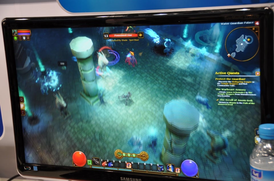 【ChinaJoy 2012】「聖闘士星矢 ONLINE」シアターではムービーが公開、「Torch LightII」「Dungeons and Dragons Neverwinter」も展示！PERFECT WORLDブースレポの画像