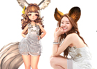 【韓国】オンラインゲームのキャラクターたちが、暑い夏を迎えて服装を一新して登場！韓国アイドルグループ「シークレット」とのコラボも