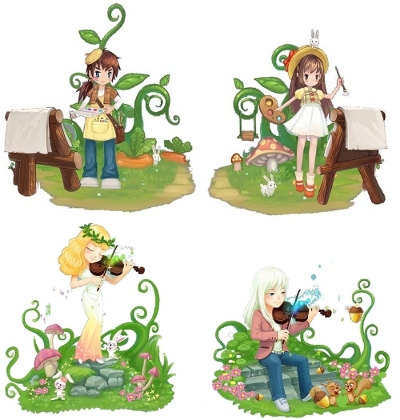 君主online、8月の「モフッと宝島」は「夏の木漏れ日ボックス」が登場！釣りイベントも開催の画像