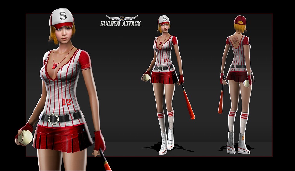 サドンアタック、人質救出モードに新MAP「アリーナ（ライフル戦）」が登場！「ベースボールキャラクター」のパッケージ販売もの画像