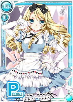 桃色大戦ぱいろん、アリス、ルナ・ル・ベルなど5キャラクターのPポイントカードが登場の画像