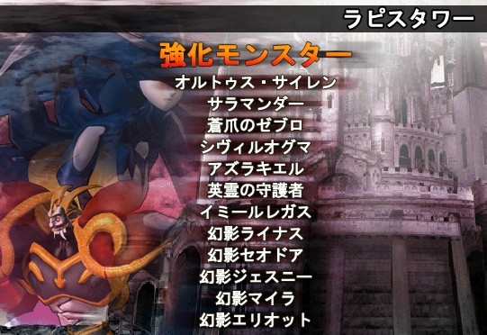 ル・シエル・ブルー、ボスモンスターがパワーアップ！みんなでラピスタワーに挑戦しようの画像