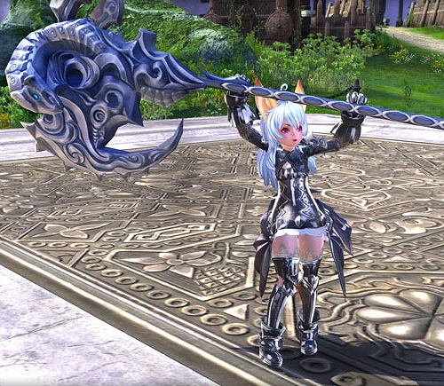 TERA、話題の映画とのコラボが実現！「TERA×アイアン・スカイ」コラボキャンペーン実施！ガチャ武器アバター第4弾が登場の画像