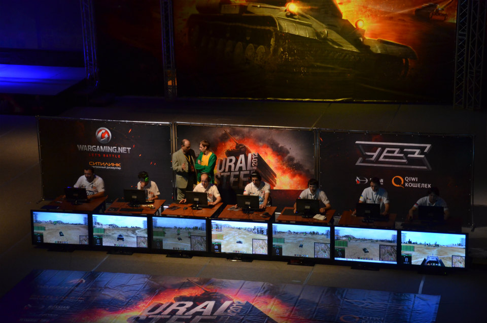 ロシア・モスクワで「World of Tanks」の国際大会「Ural Steel 2012」が開催―日本の大会とは違った熱気で現地は大盛り上がりの画像