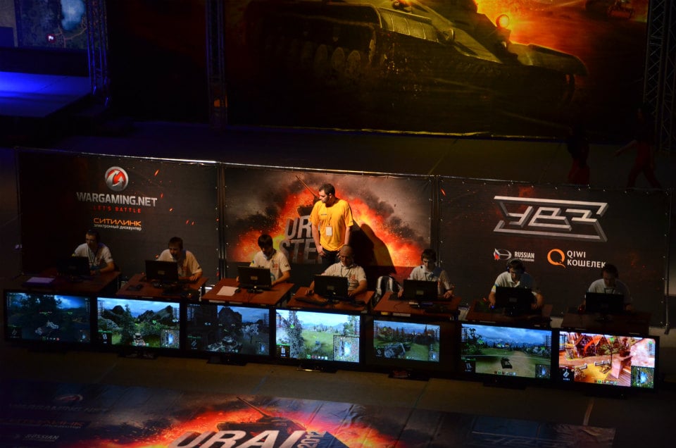 ロシア・モスクワで「World of Tanks」の国際大会「Ural Steel 2012」が開催―日本の大会とは違った熱気で現地は大盛り上がりの画像