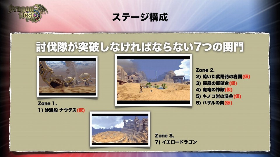 【Hangame Festival★2012】ドラゴンネスト、2012年12月に実施されるアップデートが発表！新ドラゴンネスト「イエロードラゴンネスト」が登場の画像