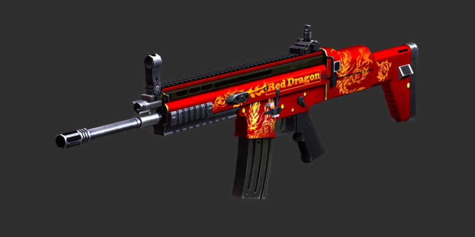 クロスファイア、新武器「SCAR Light - Red Dragon」実装！さらに「World Cyber Games 2012」日本代表クランが決定の画像