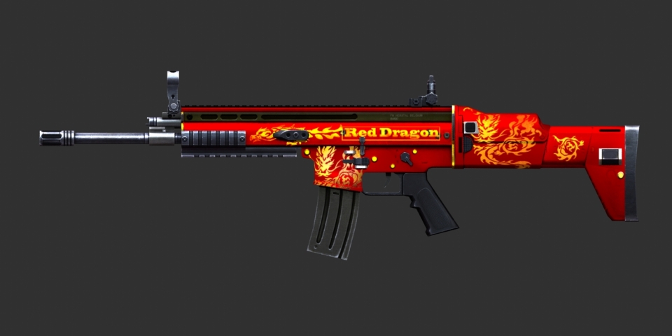 クロスファイア、新武器「SCAR Light - Red Dragon」実装！さらに「World Cyber Games 2012」日本代表クランが決定の画像