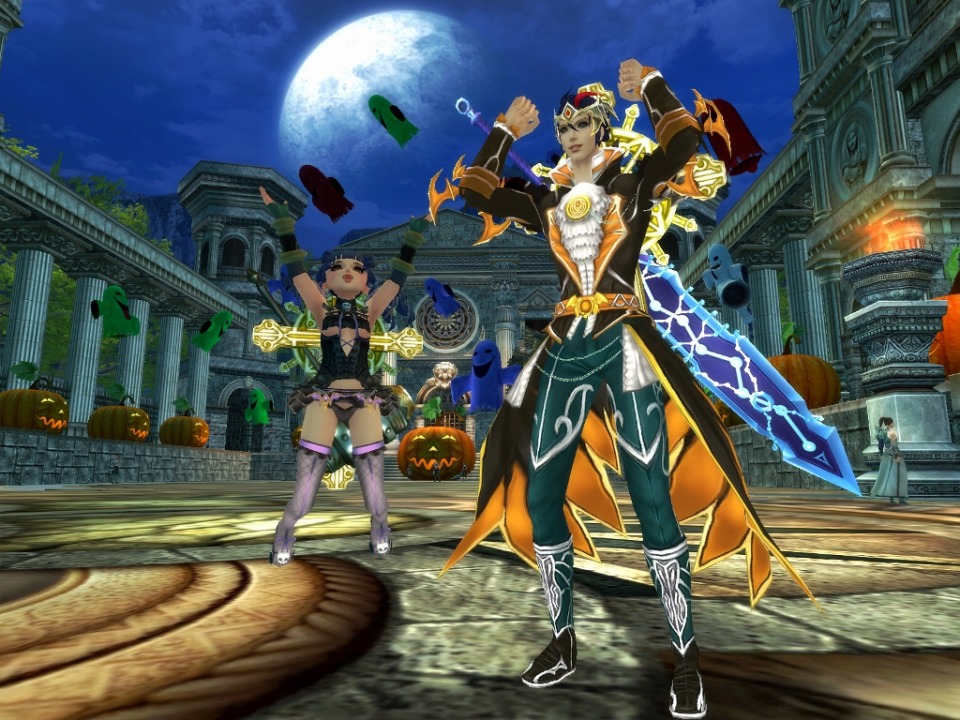 アークフロンティア、ハロウィンイベント開催！ 「ミニゲーム　カラフルPokets」実装などを含むハロウィンアップデート実施の画像