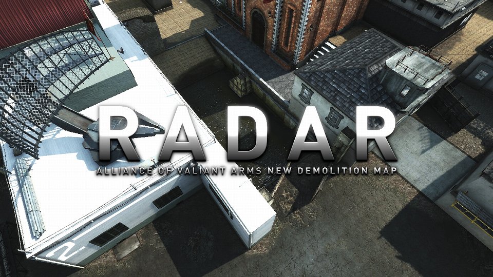 Alliance of Valiant Arms、防空網を潜り抜け中核拠点を破壊せよ。新たな爆破ミッション「RADAR」実装の画像