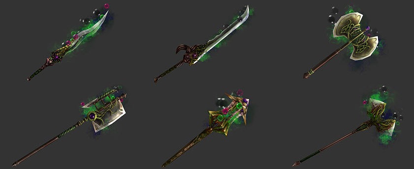 パンドラサーガ、浸蝕する不浄の力！新エフェクト武器「蝕武器シリーズ」登場の画像