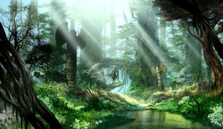 ディバインソウル、進化を遂げた世界の街やマップ、プレイヤーキャラクターなどのコンセプトイメージを公開の画像