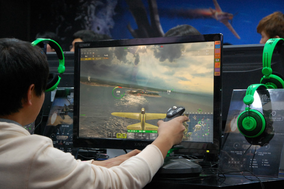 【G-STAR 2012】韓国でのスーパーテストを控えた「World of Tanks」のほか「World of Warplanes」も試遊できたWargaming KOREAブースをレポートの画像