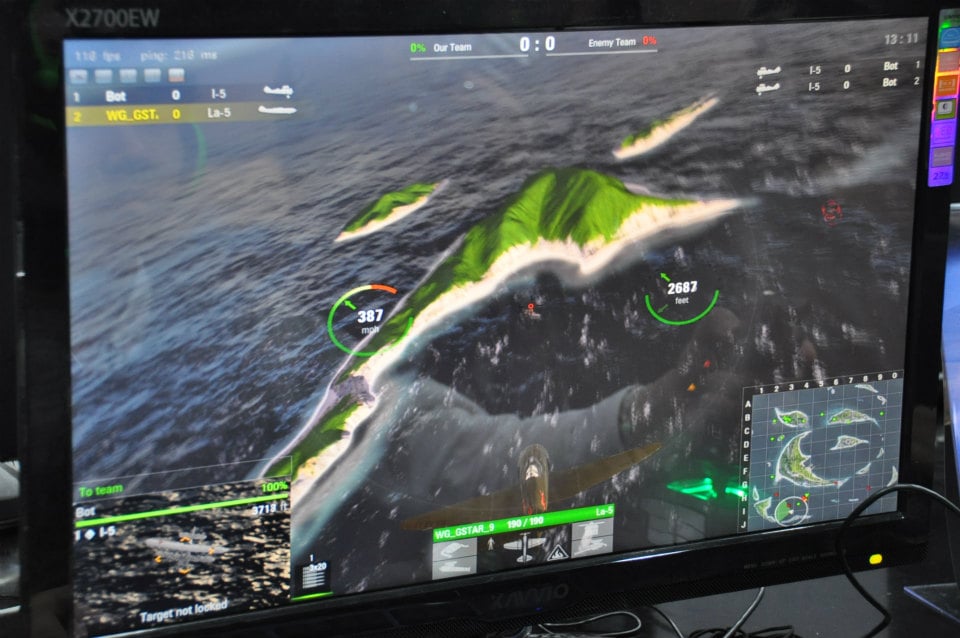 【G-STAR 2012】韓国でのスーパーテストを控えた「World of Tanks」のほか「World of Warplanes」も試遊できたWargaming KOREAブースをレポートの画像