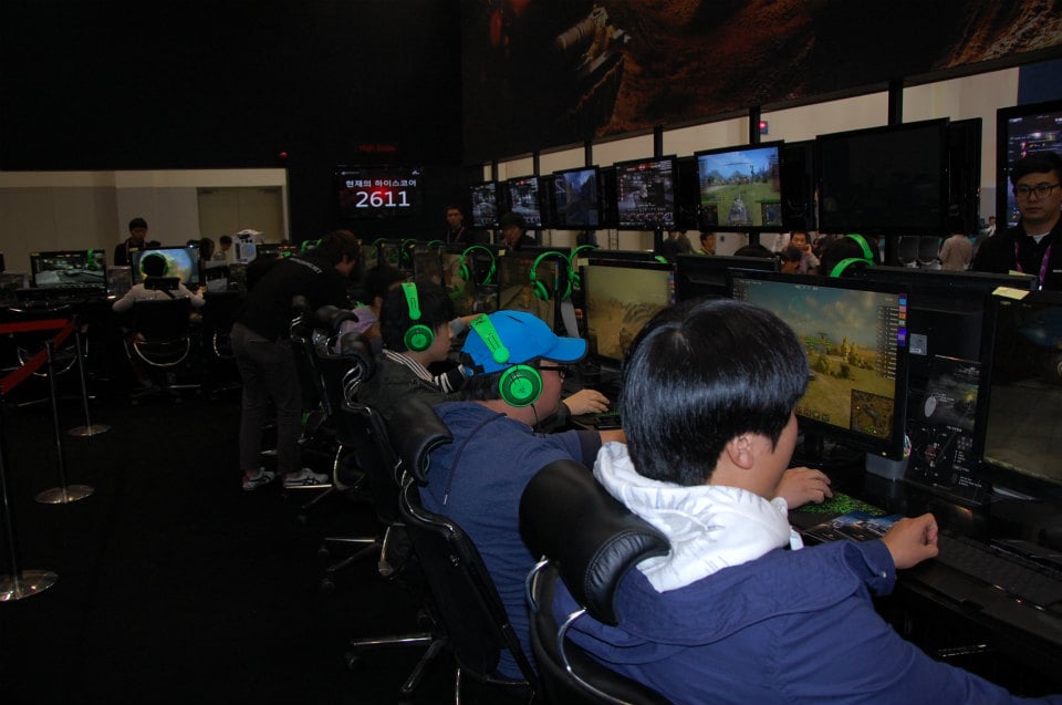 【G-STAR 2012】韓国でのスーパーテストを控えた「World of Tanks」のほか「World of Warplanes」も試遊できたWargaming KOREAブースをレポートの画像