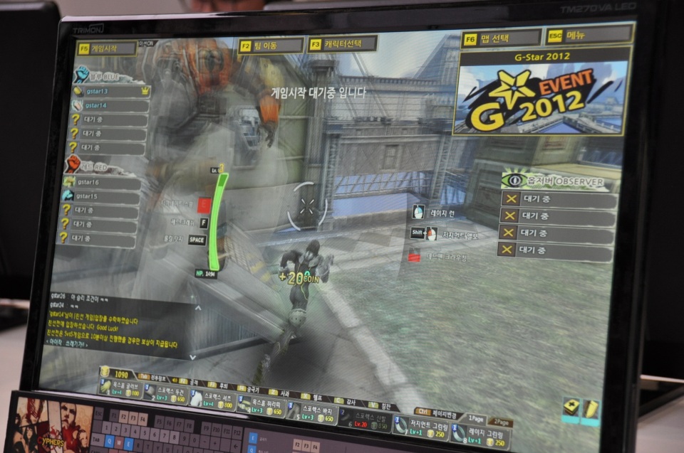 【G-STAR 2012】開幕後NEXONブースで最大の行列を作ったオンラインAOS「Cyphers」ブースレポート＆動画を紹介の画像