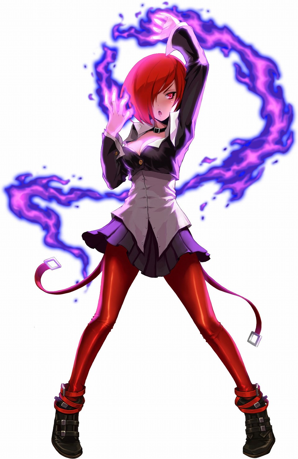 ロストサーガ、「ザ・キング・オブ・ファイターズ」シリーズの「八神 庵」が参戦の画像