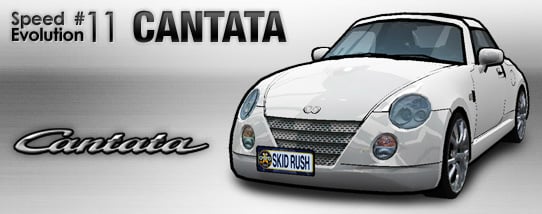 ドリフトシティ・エボリューション、新車「CANTATA」が実装されるアップデート「SPEED EVOLUTION #11～CANTATA～」実施！「日替わり大バーゲン！」も開催の画像