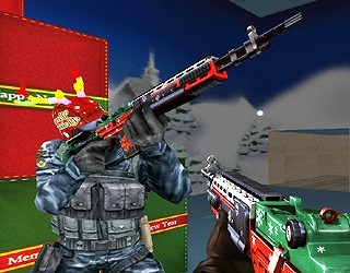 クロスファイア、新たなクリスマス武器が登場！クリスマスイベントも同時開催の画像