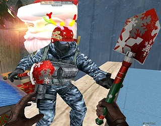 クロスファイア、新たなクリスマス武器が登場！クリスマスイベントも同時開催の画像