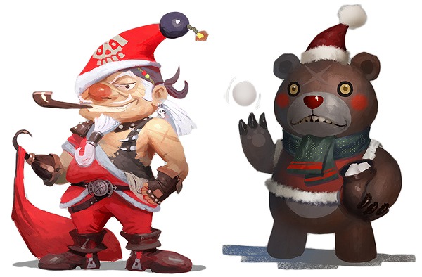 デカロン、クリスマスイベントを開催！イベントモンスターを倒して限定アイテムを手に入れようの画像