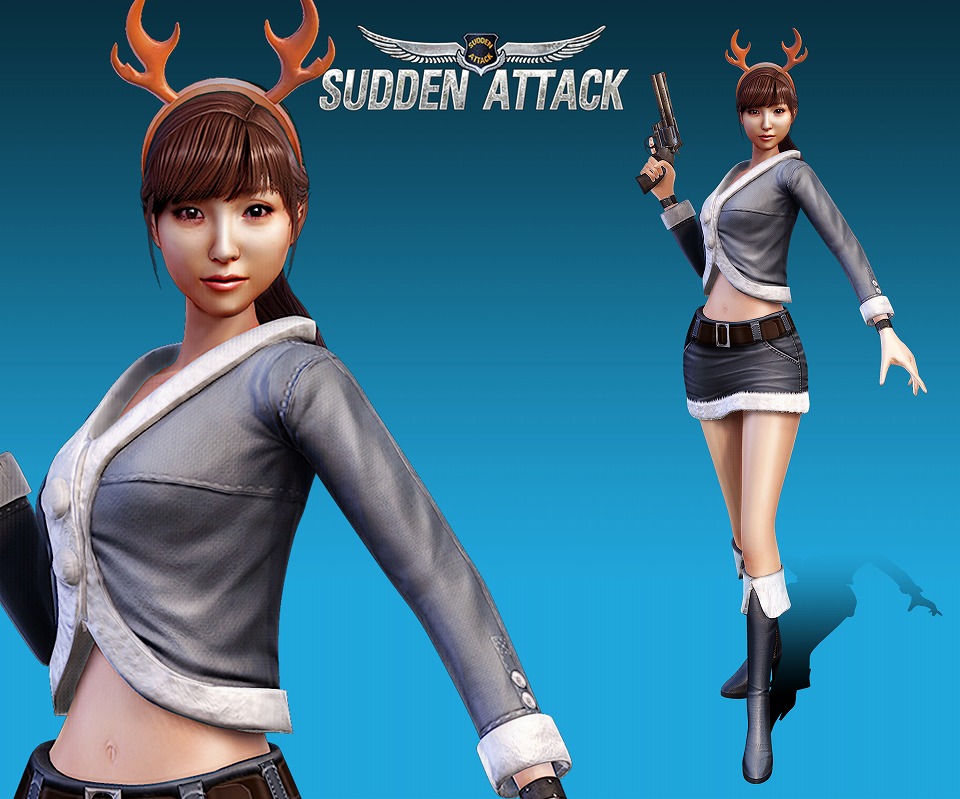 サドンアタック、サブミッションモードに新MAP「A補給倉庫（ACEモード）」追加＆新規キャラクター「吉木りさキャラクター」クリスマスバージョンの販売開始の画像