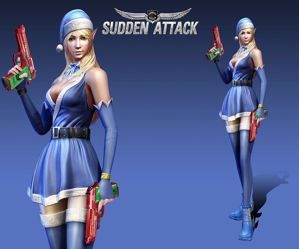 サドンアタック、サブミッションモードに新MAP「A補給倉庫（ACEモード）」追加＆新規キャラクター「吉木りさキャラクター」クリスマスバージョンの販売開始の画像