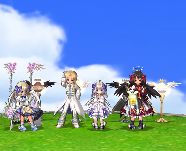 エミル・クロニクル・オンライン、ECOくじ「ブランシュ・プチ・アンジュ」販売開始！イベント「イリスと記憶の書架」に登場する「エンジェルフェザー・アルマ」とおそろいにの画像