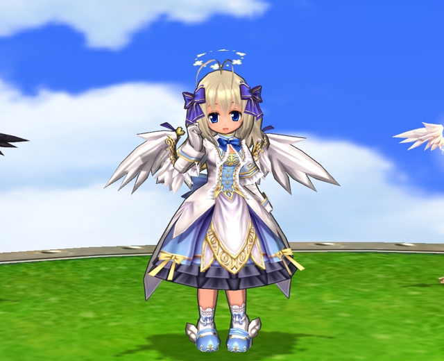 エミル・クロニクル・オンライン、ECOくじ「ブランシュ・プチ・アンジュ」販売開始！イベント「イリスと記憶の書架」に登場する「エンジェルフェザー・アルマ」とおそろいにの画像