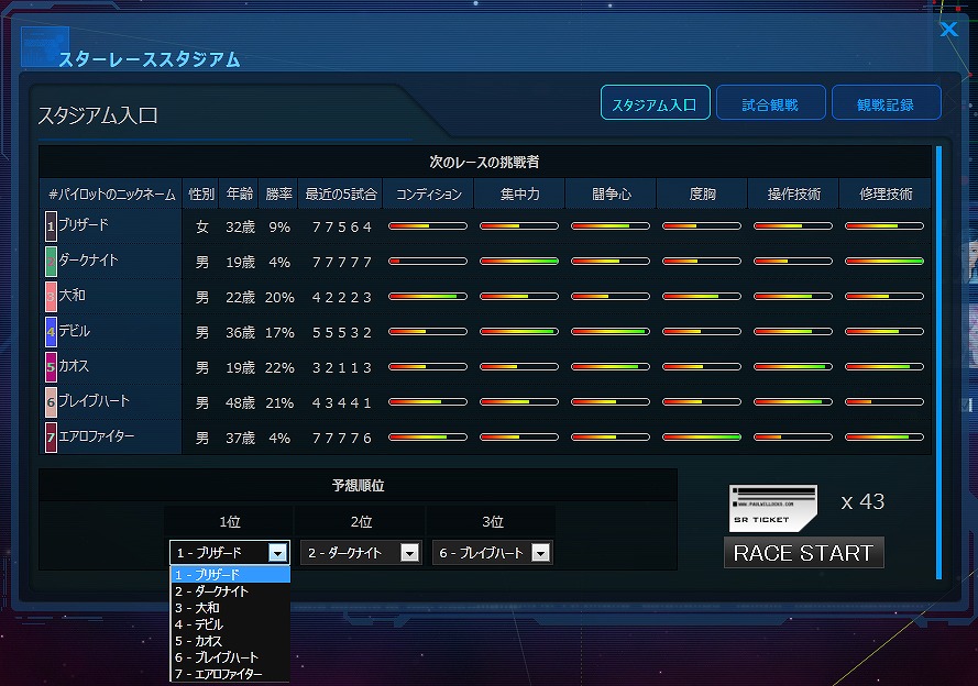 CONQUERx2、スターレースをもっと楽しもう！「SR チケット」がアイテムショップにて販売開始の画像