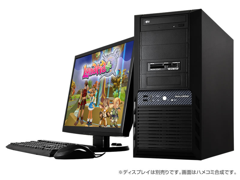 GALLERIA、ゲームパソコン「GALLERIA ルナティアプラス 推奨モデル」の販売を開始の画像