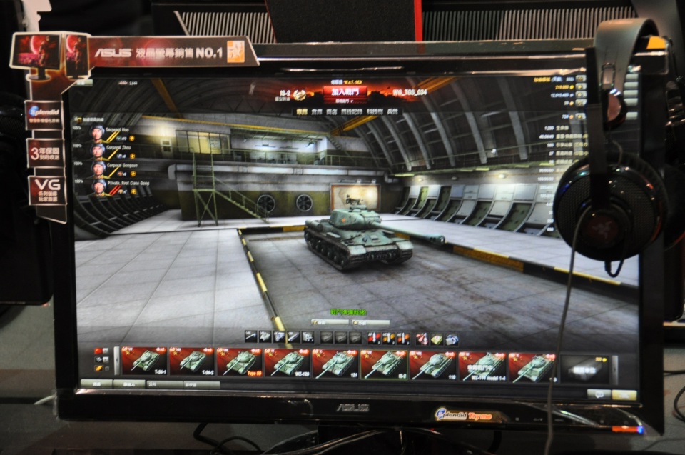 【台北国際ゲームショウ 2013】巨大な戦車オブジェも健在！多数の「World of Tanks」試遊台で全面戦争勃発！？Wargamingブースレポの画像