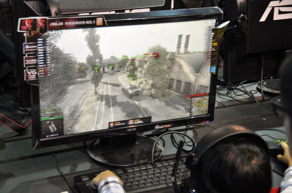 【台北国際ゲームショウ 2013】巨大な戦車オブジェも健在！多数の「World of Tanks」試遊台で全面戦争勃発！？Wargamingブースレポの画像