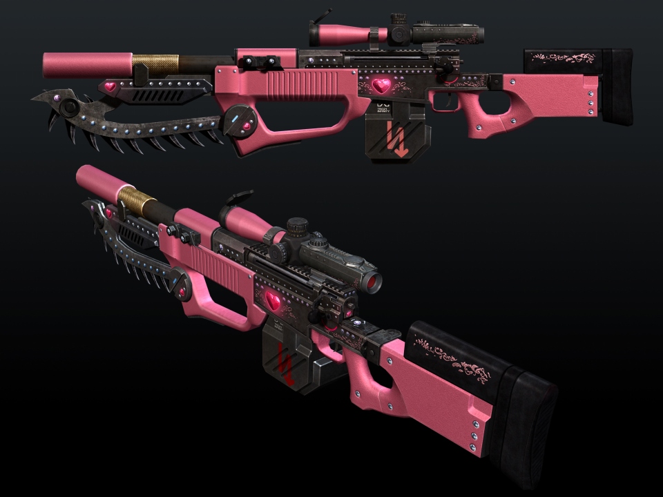 サドンアタック、個人戦モードに新MAP「アサルト」追加―バレンタインデーにちなんだイベント＆武器も登場の画像