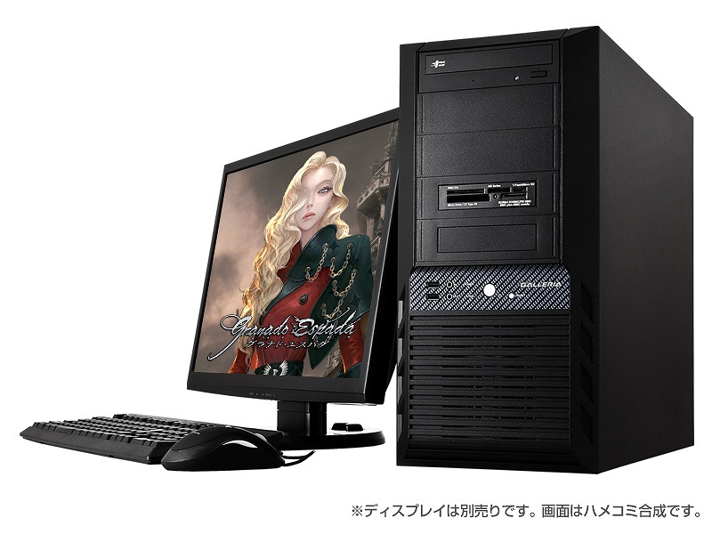 ドスパラ、ゲームパソコン「GALLERIA グラナド・エスパダ 推奨モデル HX」の販売を開始の画像