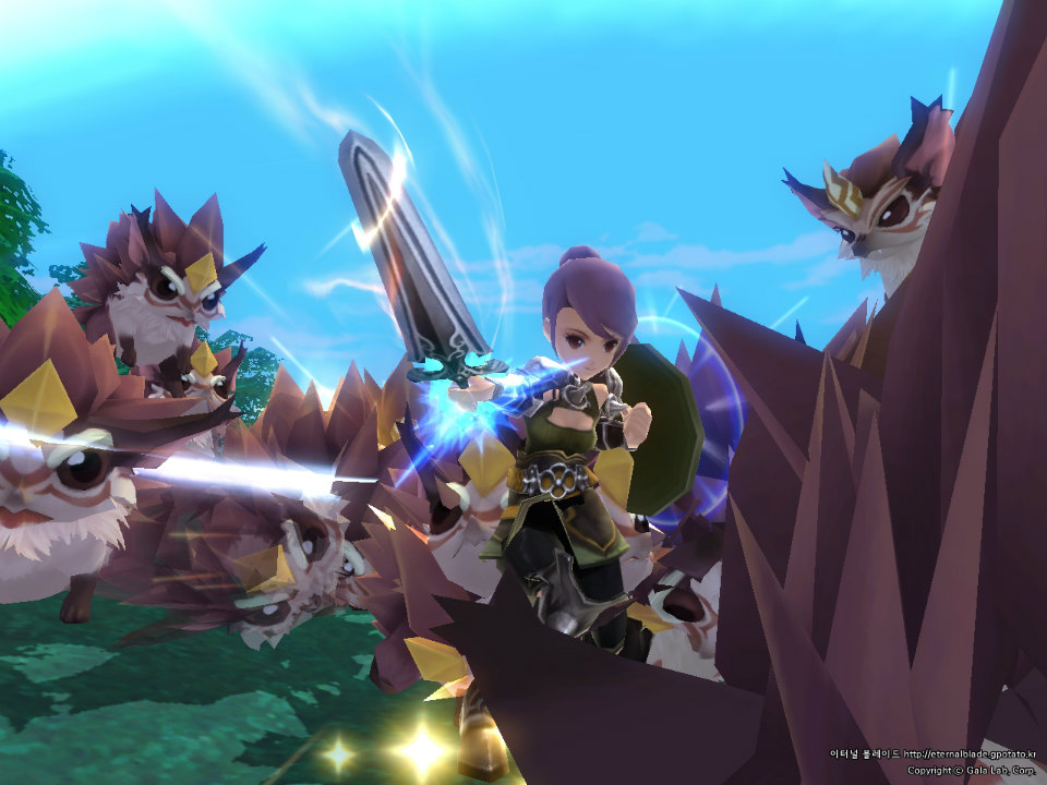 エターナルブレイド、ゲームの中身が一足早くチェックできるスクリーンショット集が公開にの画像