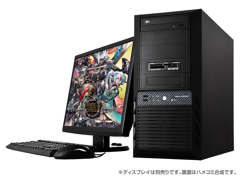 GALLERIA、ゲームパソコン「ドルアーガの塔」「パンドラサーガ」「マスター・オブ・エピック」推奨モデルの販売を開始の画像