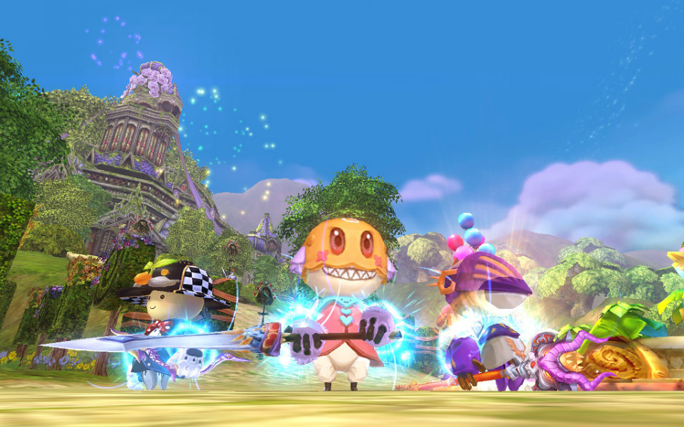 可愛いキャラクターが特徴的な3D MMORPG「碧空のグレイス」の日本サービスが決定！クローズドβテスター先着3000名の参加受付開始の画像